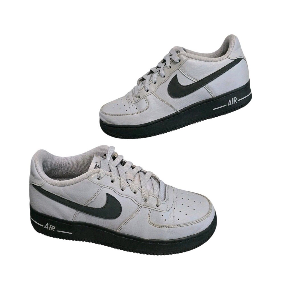 Nike Air Force 1 Shoes Youth Size 6Y Womens 7.5 Grey Athletic Sneaker HQ3807-002